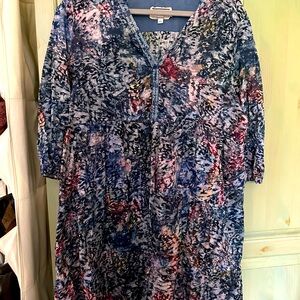 Johnny Was | Bluefield Garden Tiered Dress NWT